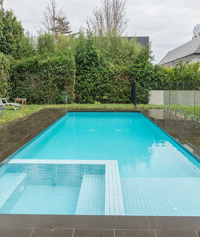 outdoor plunge swimming pool spa Melbourne, Victoria, Australia